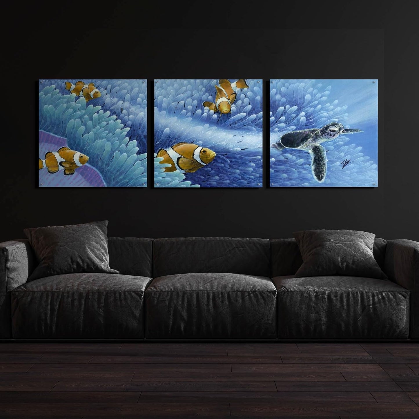 Epic Art 'The Journey Begins' 3-Piece Wall Art