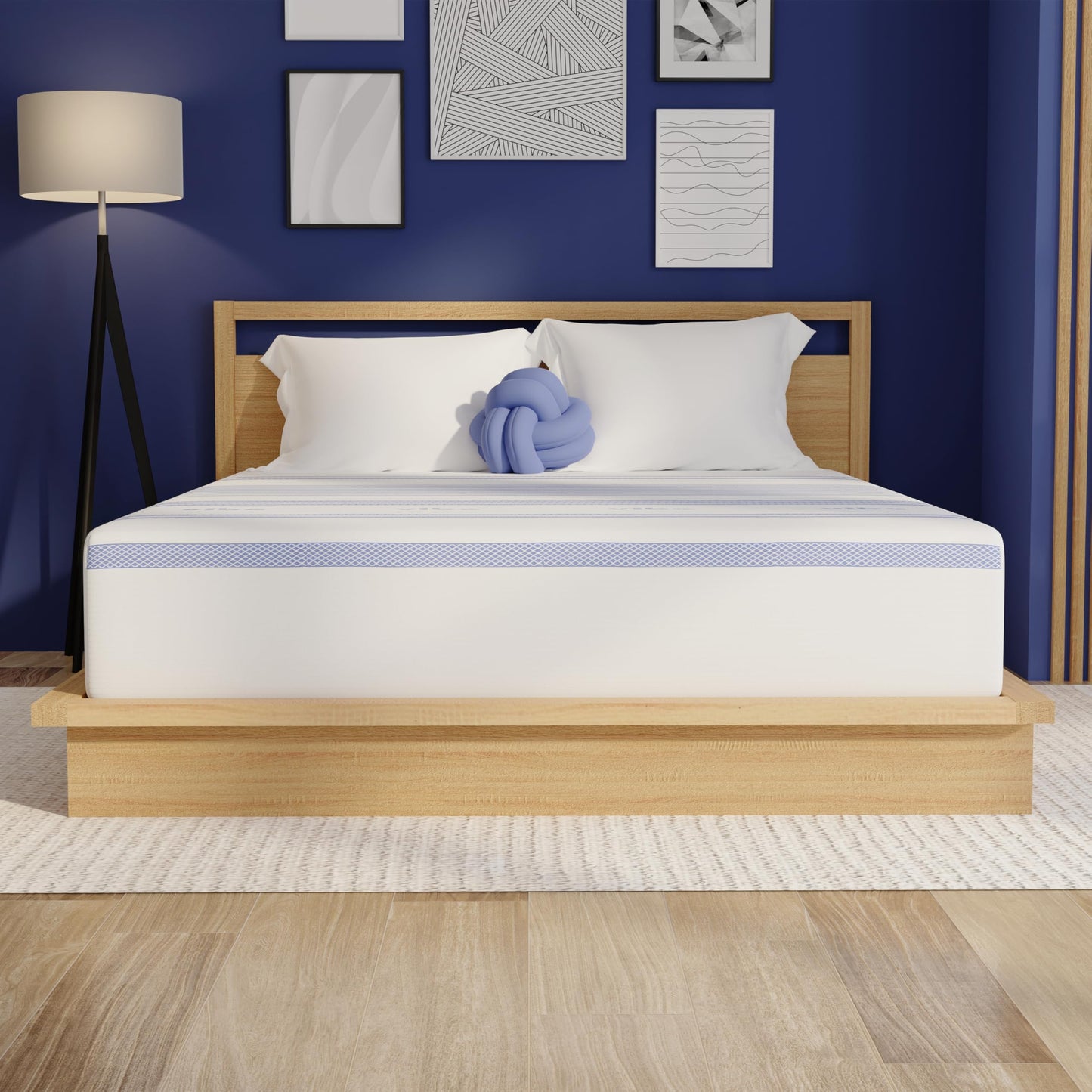 Vibe 12" Full Gel Memory Foam Mattress