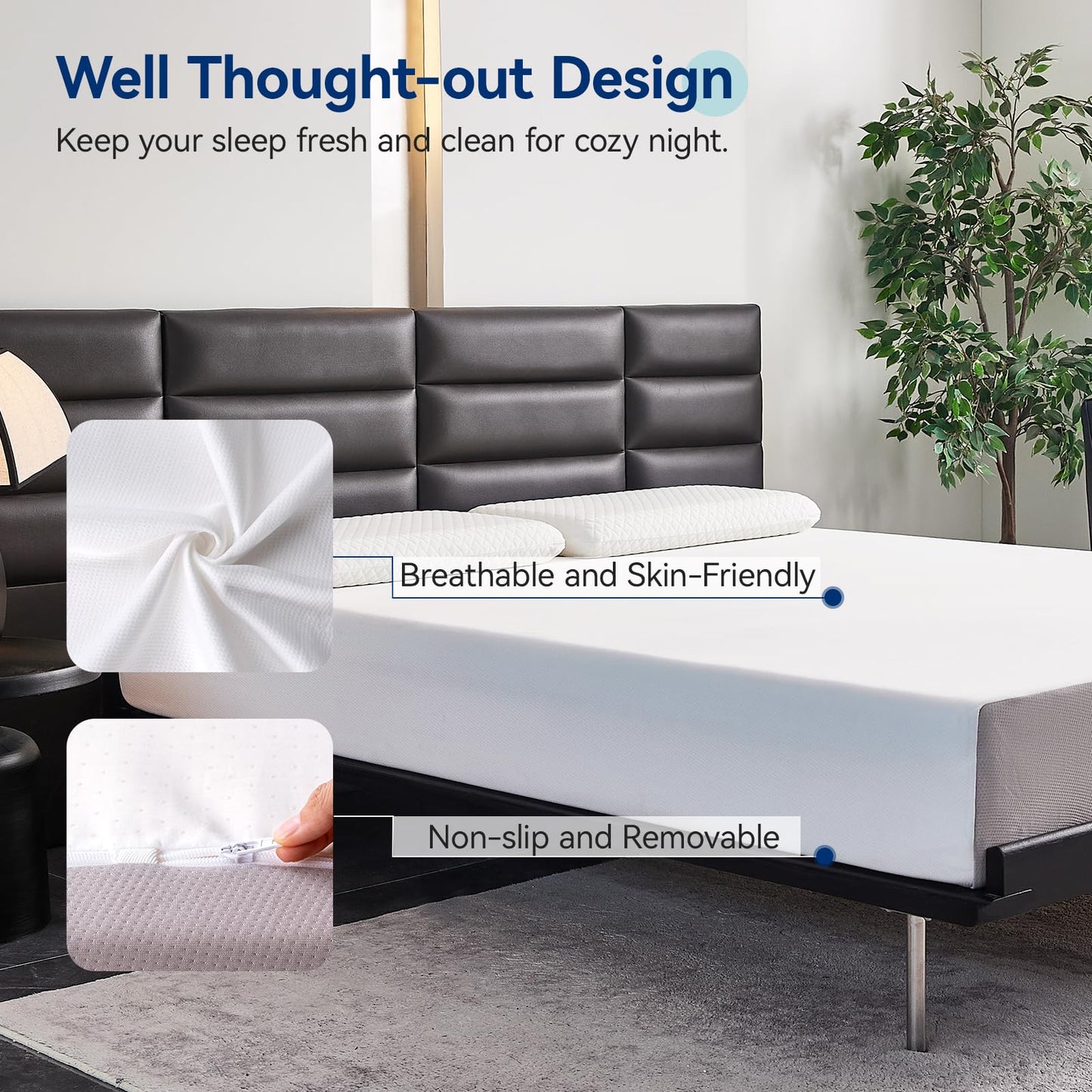 Amazon Basics 12" Twin Memory Foam Mattress