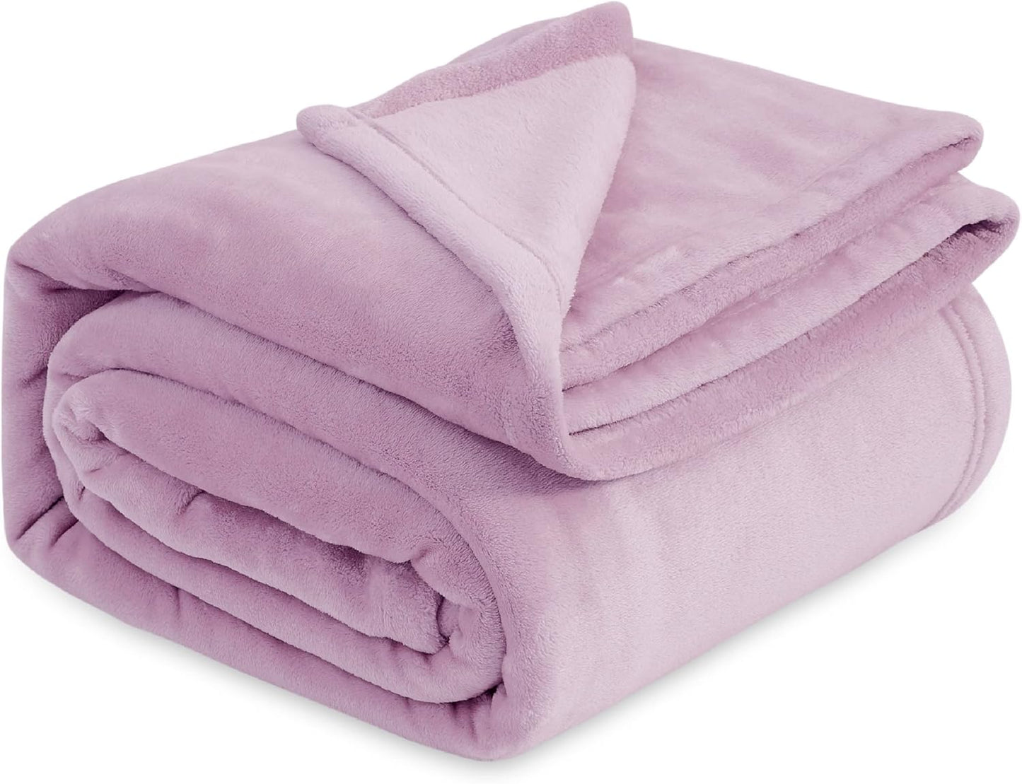Bedsure GentleSoft Fleece Blanket – King, Grey