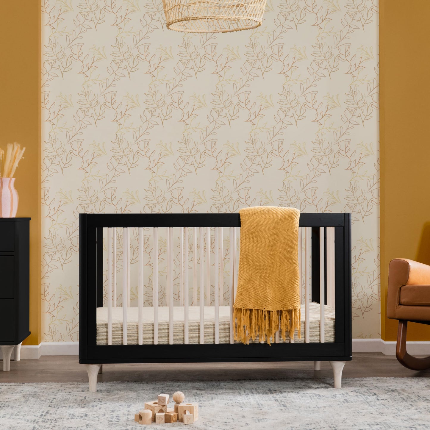 Babyletto Lolly 3-in-1 Crib – Canyon/Washed Natural