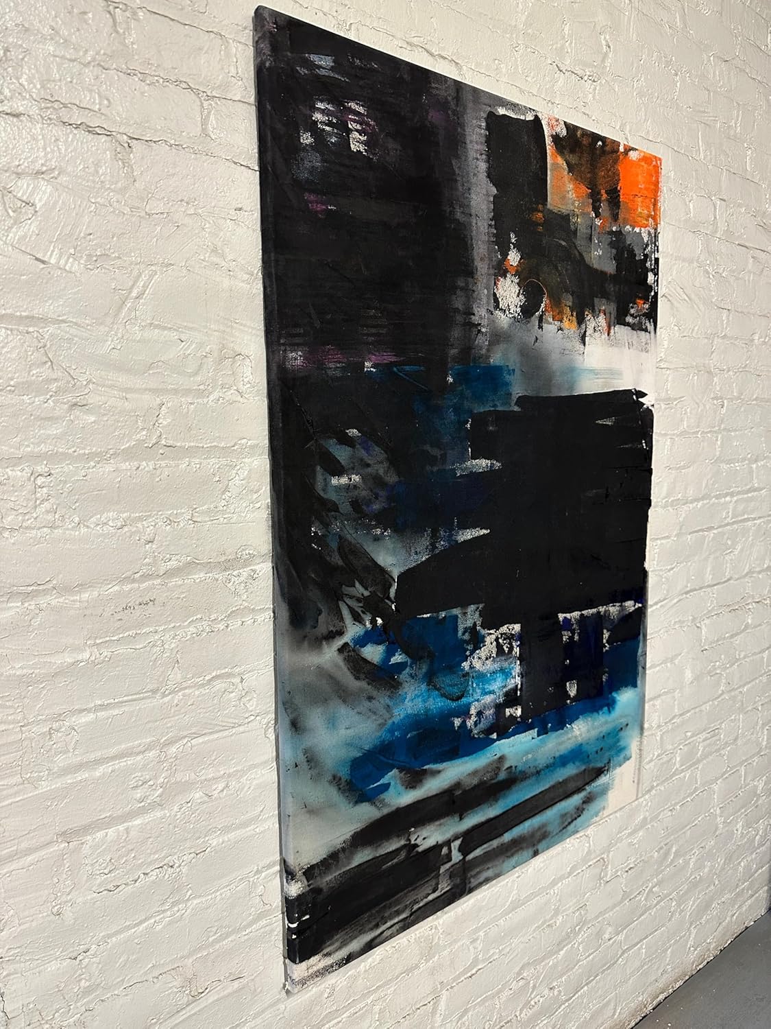 Solaris Large Abstract Acrylic Painting 40"x55"