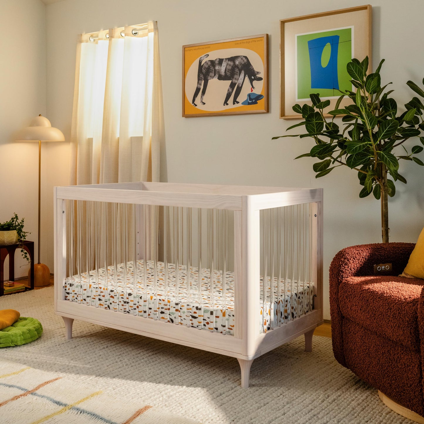 Babyletto Lolly 3-in-1 Crib – Canyon/Washed Natural