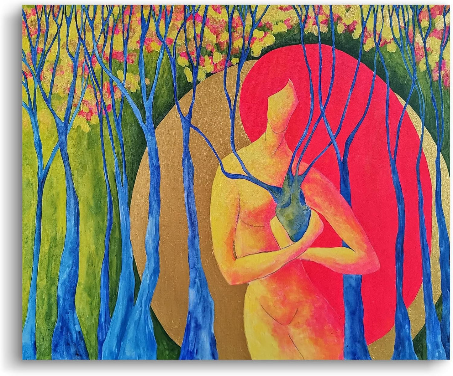 In Search of Harmony Acrylic Painting 28"x24"