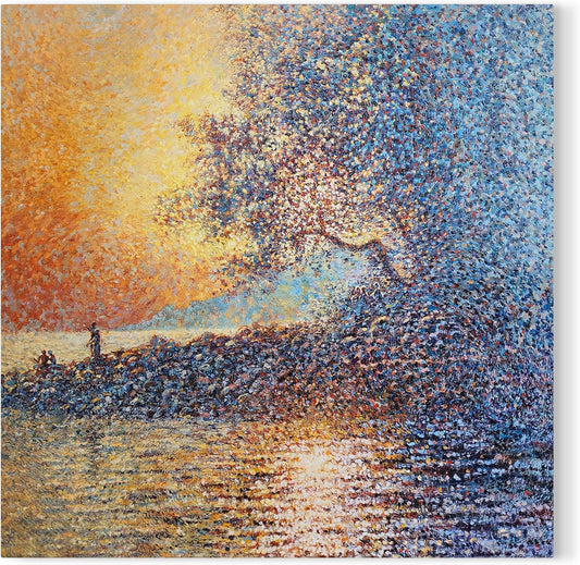 Sparks of Life Oil Painting 40"x40"