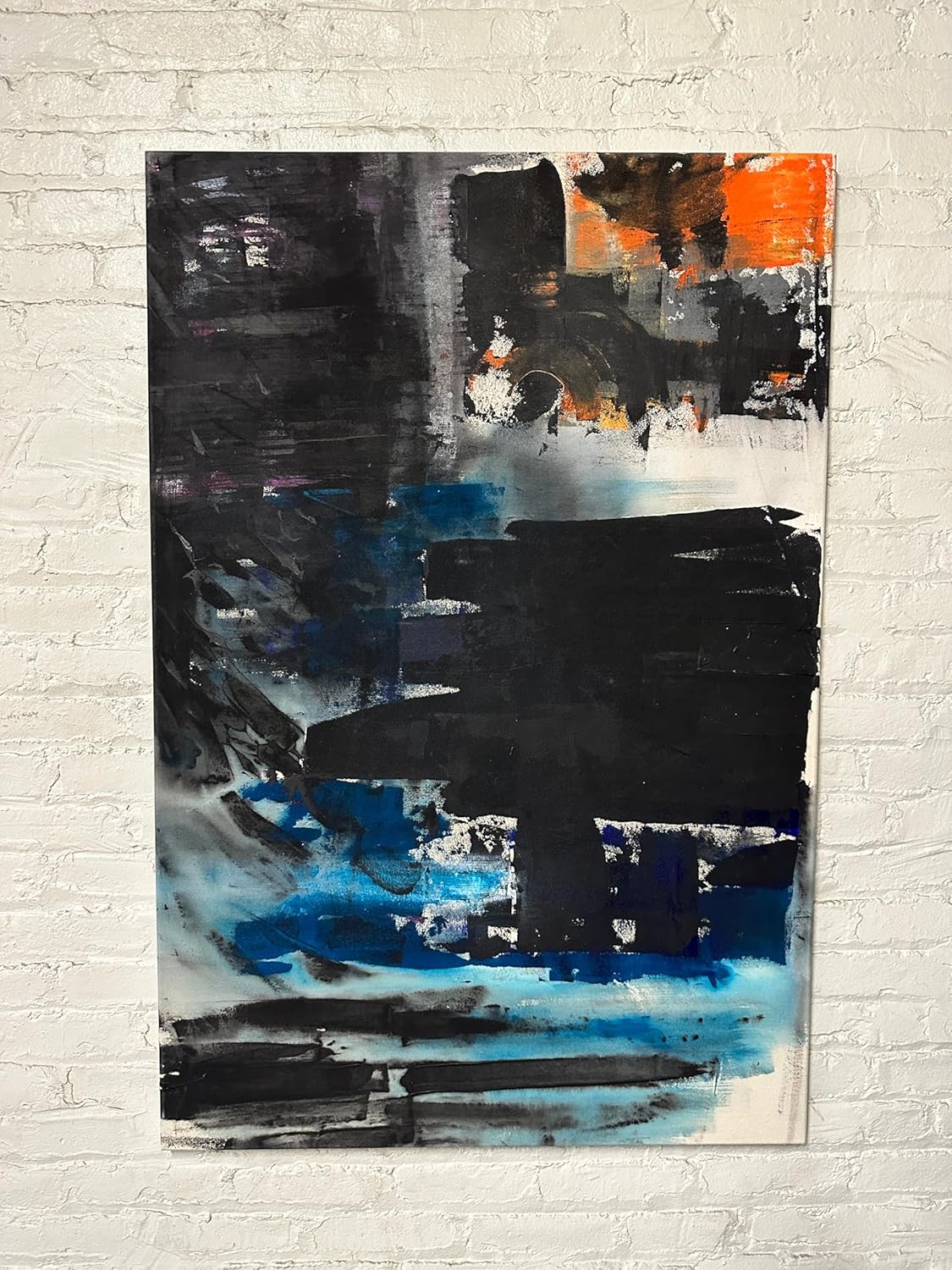 Solaris Large Abstract Acrylic Painting 40"x55"