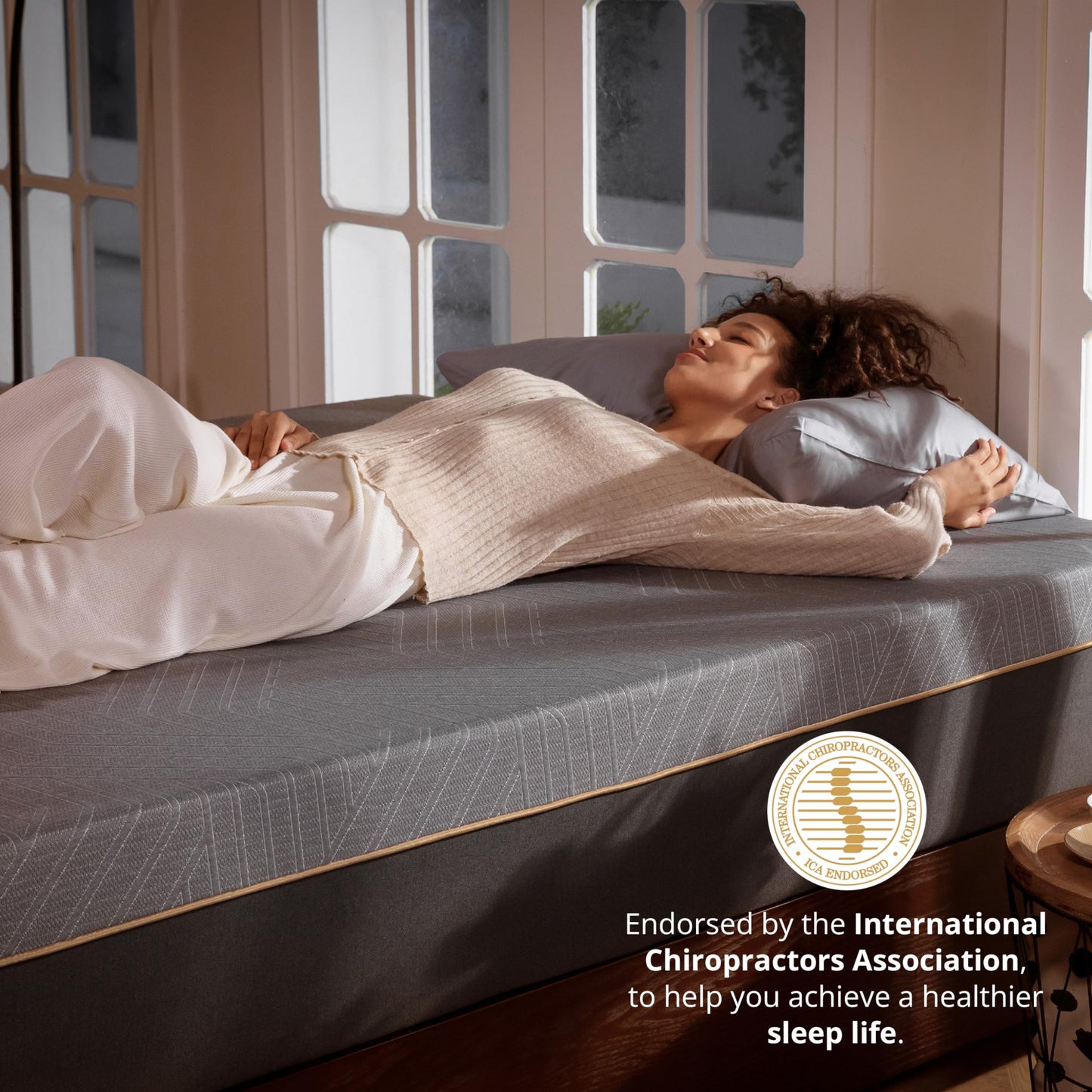 EGOHOME 14" Queen Memory Foam Mattress, Black