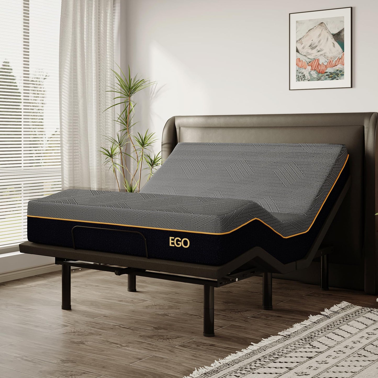 Split King Adjustable Bed with Mattress