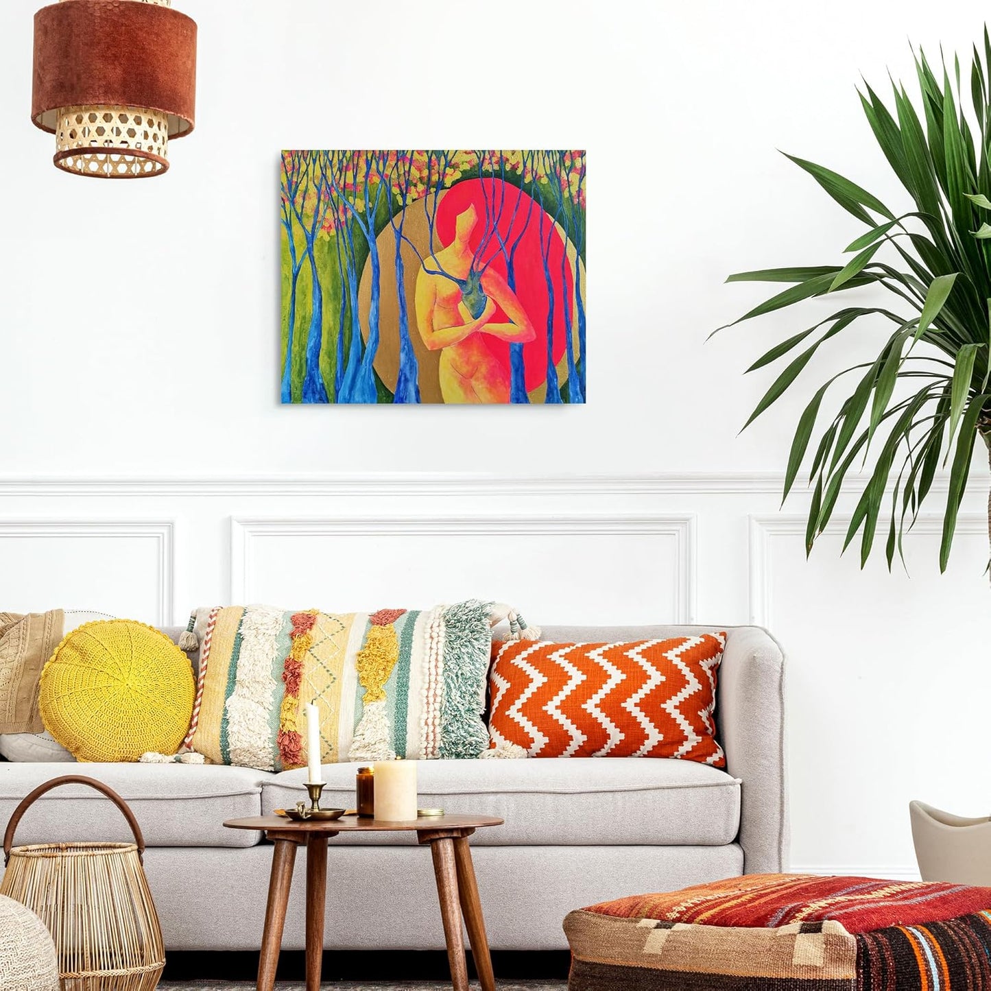 In Search of Harmony Acrylic Painting 28"x24"
